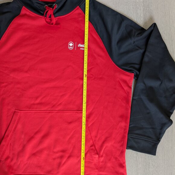NEW! Limited Edition Coca Cola & Team Canada Olympic Custom Hoodie Size L Unisex - Picture 4 of 4
